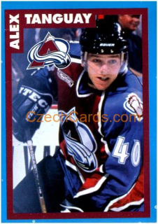 Alex Tanguay 1999/00 Panini NHL sticker #355