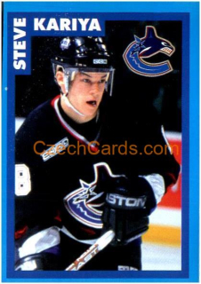 Steve Kariya 1999/00 Panini NHL sticker #356