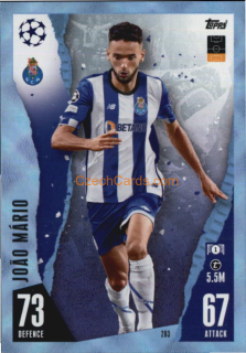 Joao Mário 2023/04 Topps Match Attax Crystal Parallel #283