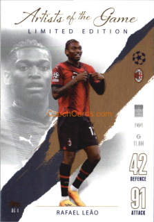 Rafael Leão 2023/04 Topps Match Attax Artists of the Game #AG4