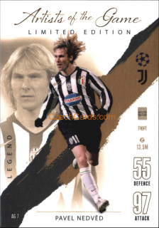 Pavel Nedved 2023/04 Topps Match Attax Artists of the Game #AG7