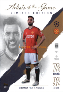 Bruno Fernandes 2023/04 Topps Match Attax Artists of the Game #AG8