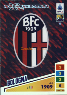 Logo Bologna 2023/24 Panini Calciatori Adrenalyn XL #19