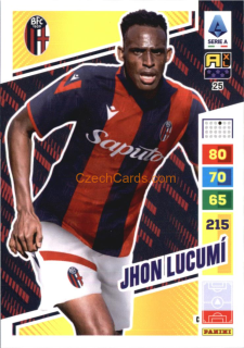 Jhon Lucumí 2023/24 Panini Calciatori Adrenalyn XL #25