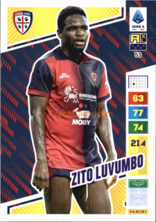 Zito Luvumbo 2023/24 Panini Calciatori Adrenalyn XL #53