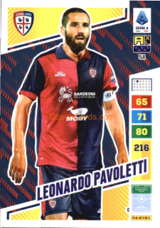 Leonardo Pavoletti 2023/24 Panini Calciatori Adrenalyn XL #54