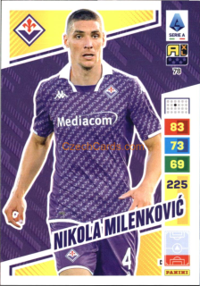 Nikola Milenković 2023/24 Panini Calciatori Adrenalyn XL #78