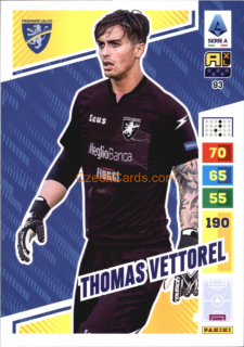 Thomas Vettorel 2023/24 Panini Calciatori Adrenalyn XL #93