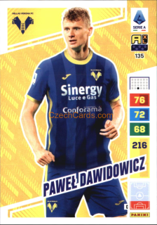 Paweł Dawidowicz 2023/24 Panini Calciatori Adrenalyn XL #135