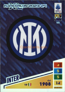 Logo Inter 2023/24 Panini Calciatori Adrenalyn XL #145