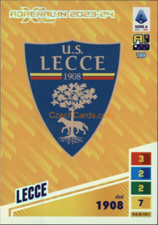 Logo Lecce 2023/24 Panini Calciatori Adrenalyn XL #199