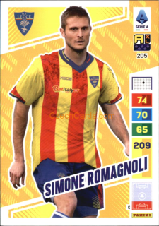 Simone Romagnoli 2023/24 Panini Calciatori Adrenalyn XL #205