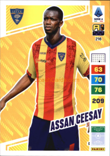 Assan Ceesay 2023/24 Panini Calciatori Adrenalyn XL #216