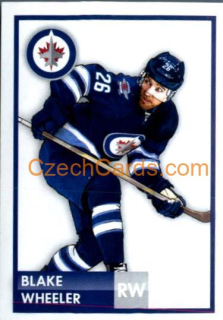 Blake Wheeler 2016/17 Panini NHL sticker #428