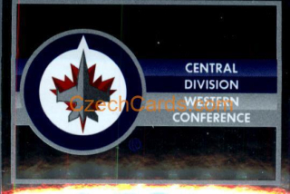 Logo Winnipeg Jets 2016/17 Panini NHL sticker foil #429