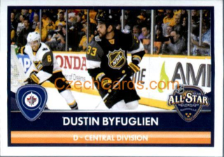 Dustin Byfuglien 2016/17 Panini NHL sticker #452