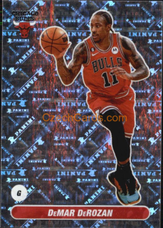 DeMar DeRozan 2023/24 Panini NBA sticker foil #154