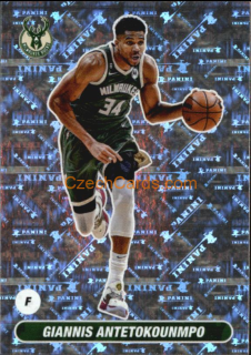 Giannis Antetokounmpo 2023/24 Panini NBA sticker foil #218