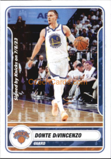 Donte DiVincenzo 2023/24 Panini NBA sticker #240