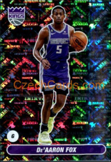 De'Aaron Fox 2023/24 Panini NBA sticker foil #450