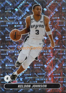 Keldon Johnson 2023/24 Panini NBA sticker foil #463