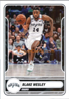 Blake Wesley 2023/24 Panini NBA sticker #475