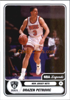 Dražen Petrović 2023/24 Panini NBA sticker #491