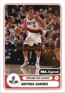 Arvydas Sabonis 2023/24 Panini NBA sticker #506