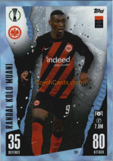 Randal Kolo Muani 2023/04 Topps Match Attax Crystal Parallel #261