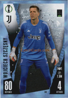 Wojciech Szczesny 2023/04 Topps Match Attax Crystal Parallel #362