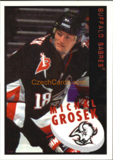 Michal Grosek 1997/98 Panini NHL sticker #17