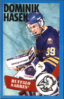 Dominik Hasek 1996/97 Panini NHL sticker #14