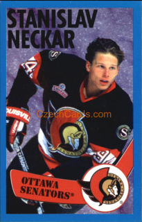 Stanislav Neckar 1996/97 Panini NHL sticker #54