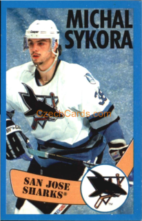 Michal Sykora 1996/97 Panini NHL sticker #285