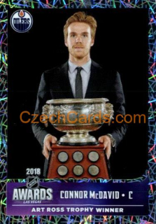 Art Ross Winner - Connor McDavid 2018/19 Panini NHL sticker metal #3