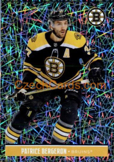 Patrice Bergeron 2018/19 Panini NHL sticker metal #12