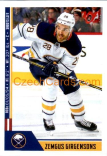 Zemgus Girgensons 2018/19 Panini NHL sticker #40