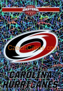 Carolina Hurricanes Logo 2018/19 Panini NHL sticker metal #43