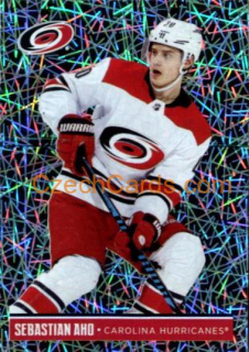 Sebastian Aho 2018/19 Panini NHL sticker metal #44