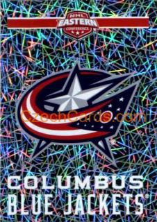 Columbus Blue Jackets Logo 2018/19 Panini NHL sticker metal #59