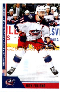 Nick Foligno 2018/19 Panini NHL sticker #68