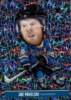 Joe Pavelski 2018/19 Panini NHL sticker metal #429