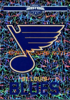 St. Louis Blues Logo 2018/19 Panini NHL sticker metal #443