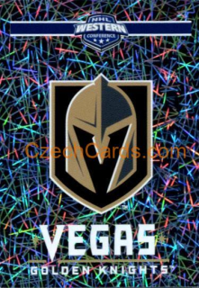 Vegas Golden Knights Logo 2018/19 Panini NHL sticker metal #475