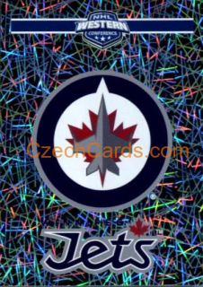 Winnipeg Jets Logo 2018/19 Panini NHL sticker metal #491