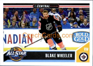 Blake Wheeler - Central Division 2018/19 Panini NHL sticker #530