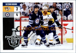 Nashville Predators vs. Winnipeg Jets 2018/19 Panini NHL sticker #550