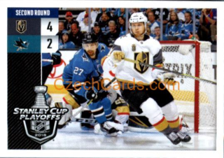 Vegas Golden Knights vs. San Jose Sharks 2018/19 Panini NHL sticker #551