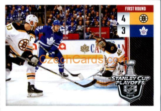 Boston Bruins vs. Toronto Maple Leafs 2018/19 Panini NHL sticker #557