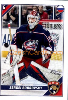 Sergei Bobrovsky 2019/20 Panini NHL sticker #217